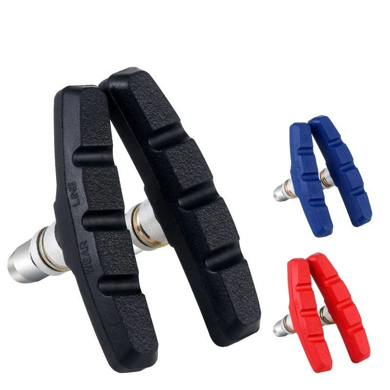 1 Pair Bike V Brake Pads Rubber for Mountain Road Bicycle V-Brake